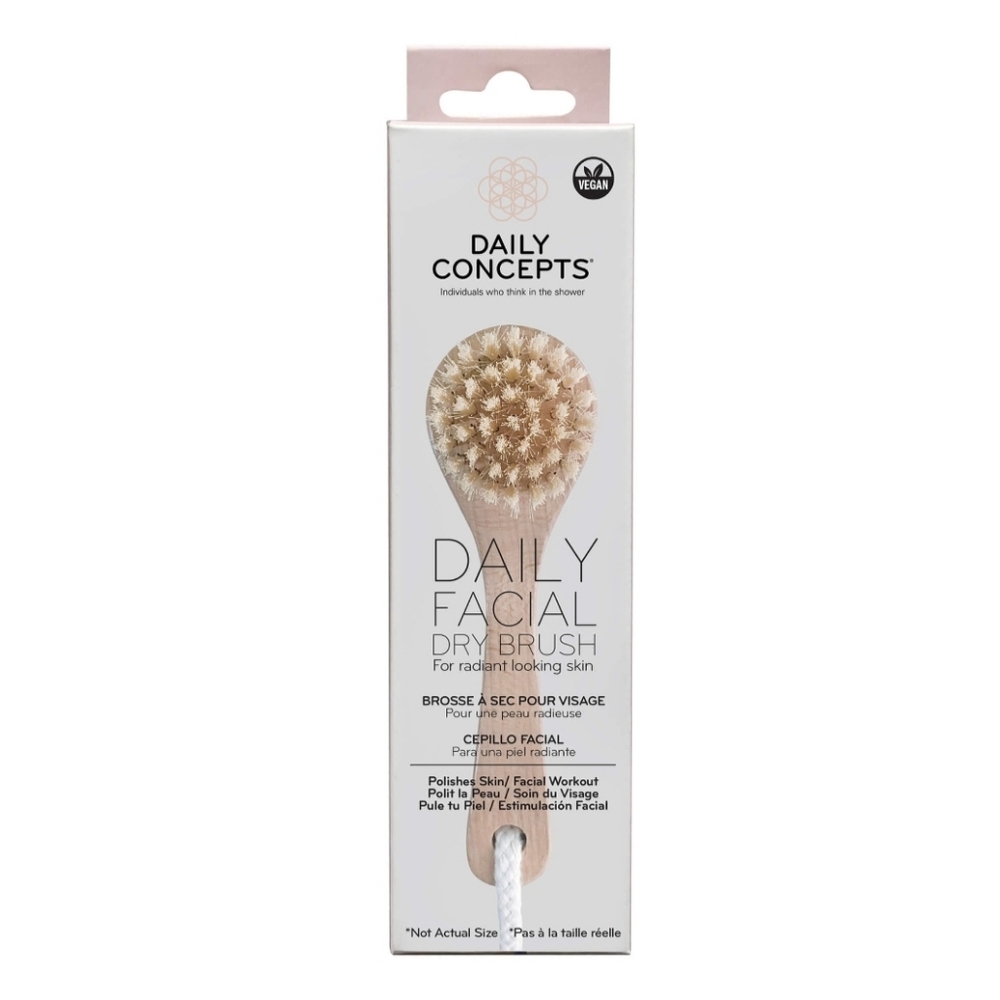 Daily Concepts® Daily Facial Dry Brush 4x14x3 cm